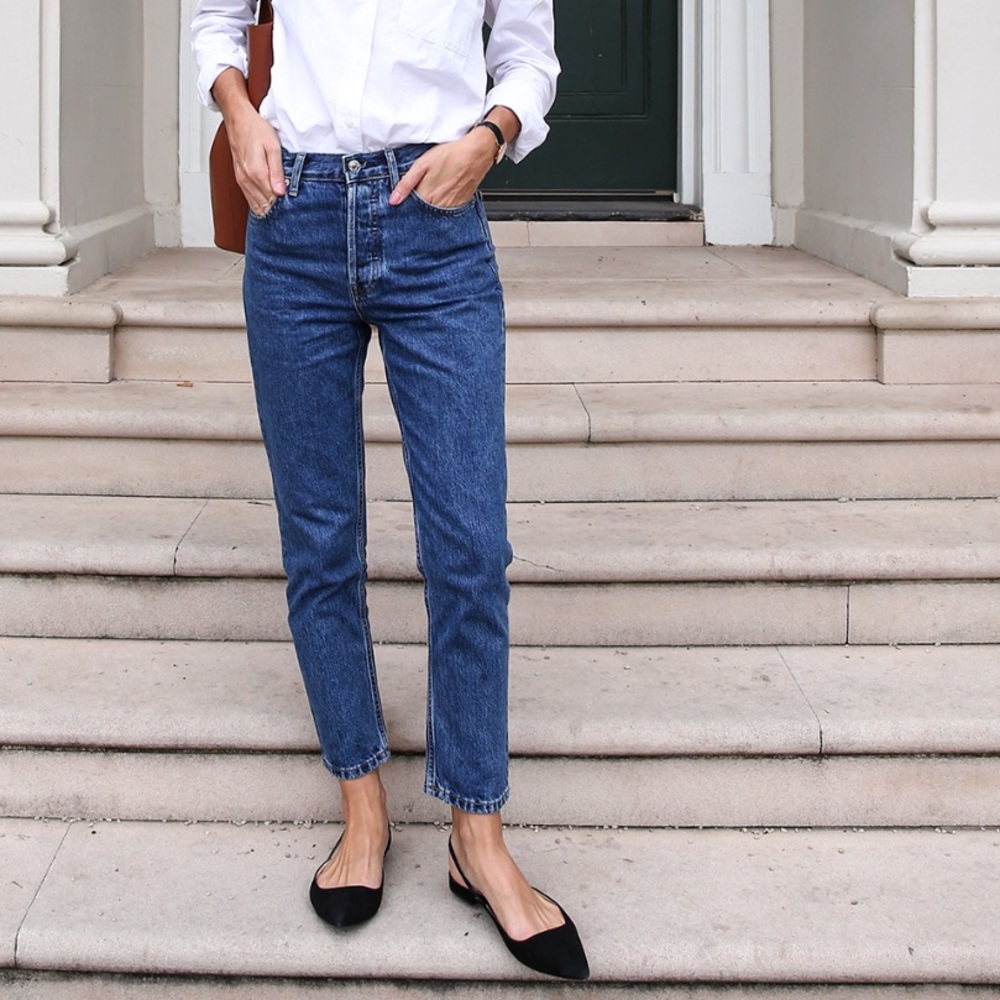 EVERLANE - 90s Cheeky Ankle Jean